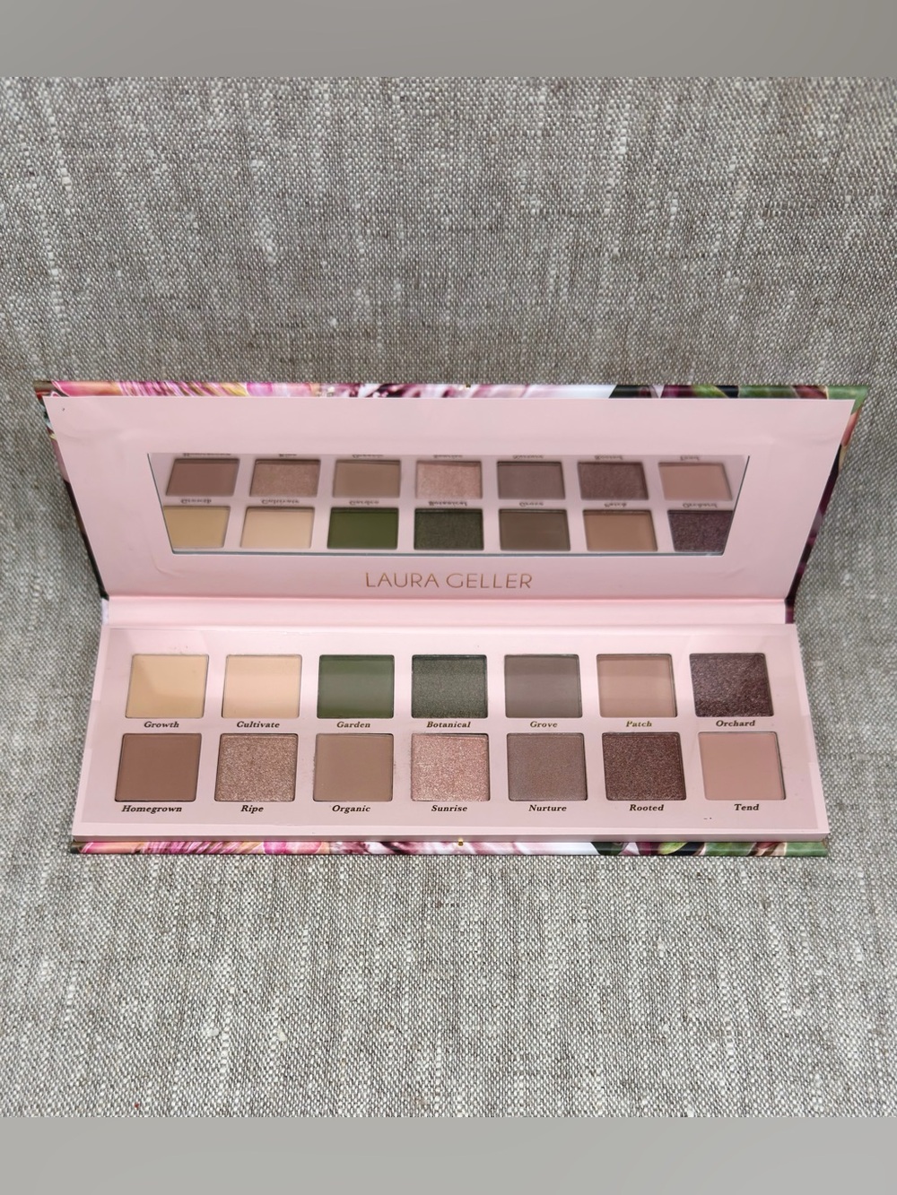 LAURA GELLER Seasonless Staples FRESH FLORALS 14 Multi-Finish Eyeshadows NEW